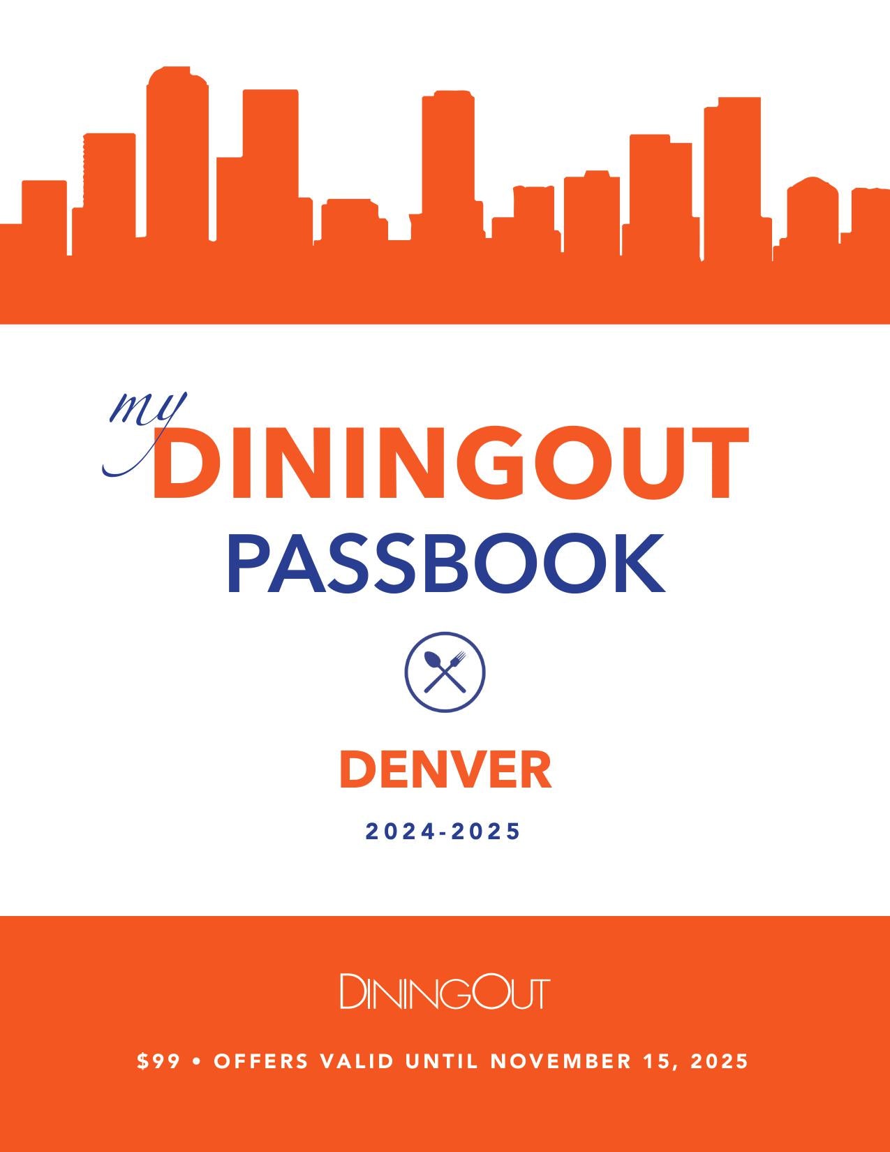 DiningOut Denver Passbook 2024-2025