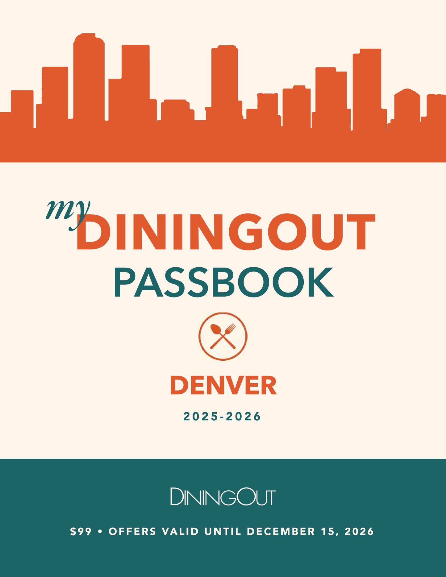 DiningOut Denver Passbook 2025-2026